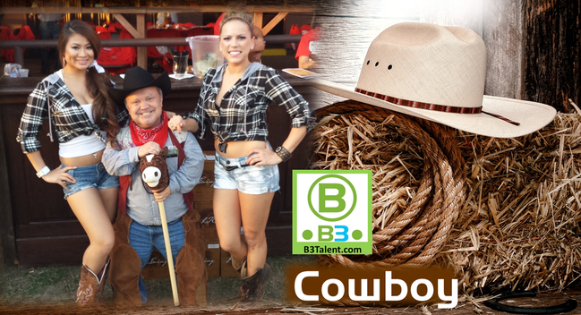 Little Cowboys and Cowgirls for your Western Party.